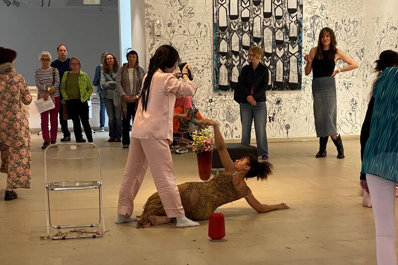 Live-Event im „Proberaum Pina“ des Kunstmuseum Solingen