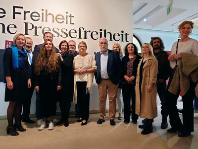 Ausstellungseröffnung „Reporter“ im Zentrum für verfolgte Künste