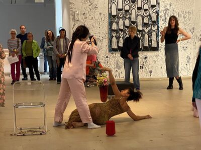 Live-Event im „Proberaum Pina“ des Kunstmuseum Solingen