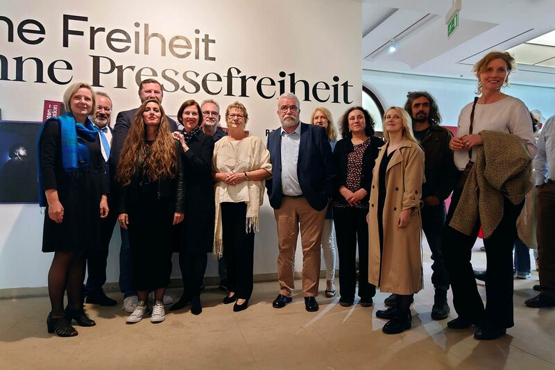 Ausstellungseröffnung „Reporter“ im Zentrum für verfolgte Künste